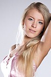 Slowly undressed girl
