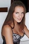 Slowly undressed girl